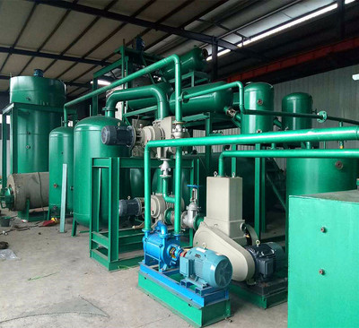 重慶陽(yáng)江TY廢舊潤(rùn)滑油提煉設(shè)備 黑油高效脫色技術(shù)詳解及設(shè)備展示